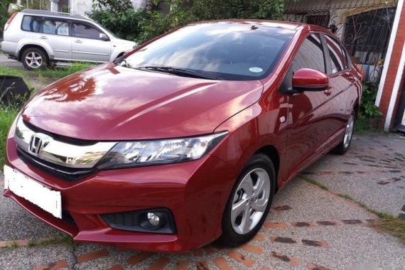 Selling Red Honda City 2017 in Manila