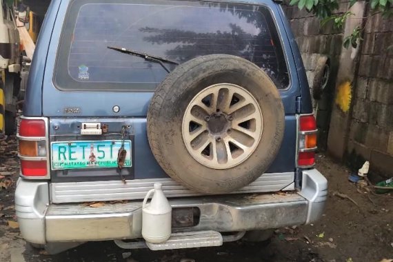 Sell Blue Mitsubishi Pajero Wagon (Estate) in Mandaluyong