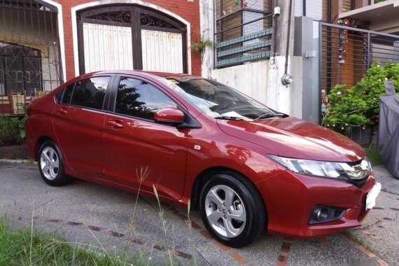 Selling Red Honda City 2017 in Manila