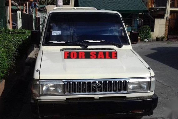 White Toyota tamaraw for sale in Rodriguez