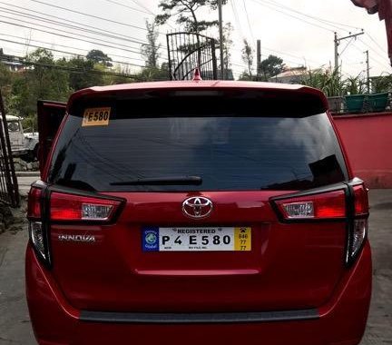 Selling Red Toyota Innova in Baguio