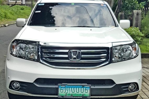 White Honda Pilot for sale in Quezon City