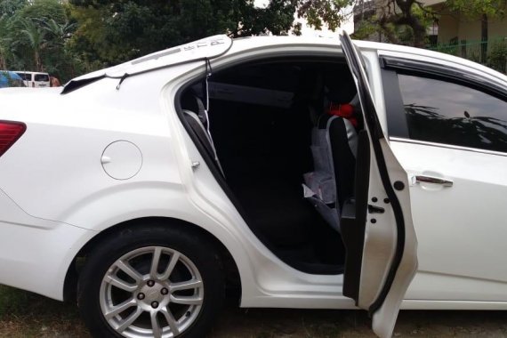 White Chevrolet Sonic for sale in Quezon City