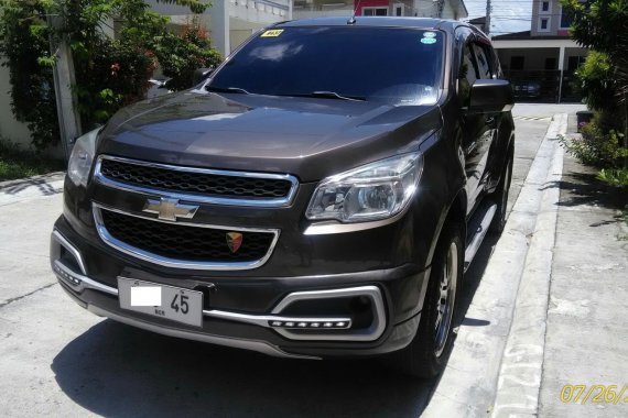 Brown Chevrolet Trailblazer LT 2014 in good condition for sale