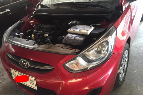 Red Hyundai Accent for sale in Parañaque