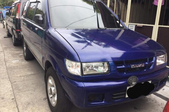 Blue Isuzu Crosswind Hilander 2001 model Automatic at good price for sale in Cavite