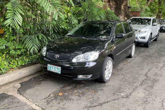 Black Toyota Corolla altis for sale in Manila