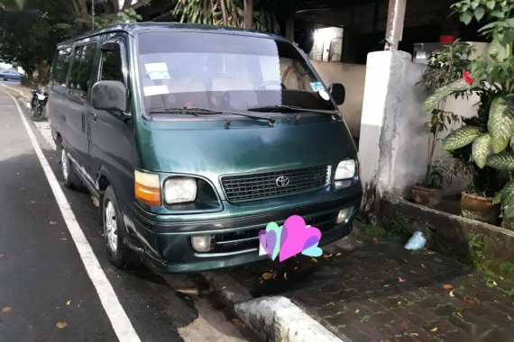 Sell Green Toyota Hiace in Quezon City