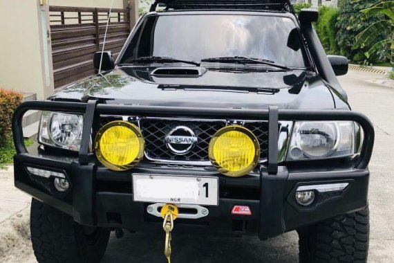 Black Nissan Patrol super safari 2010 for sale in Manila