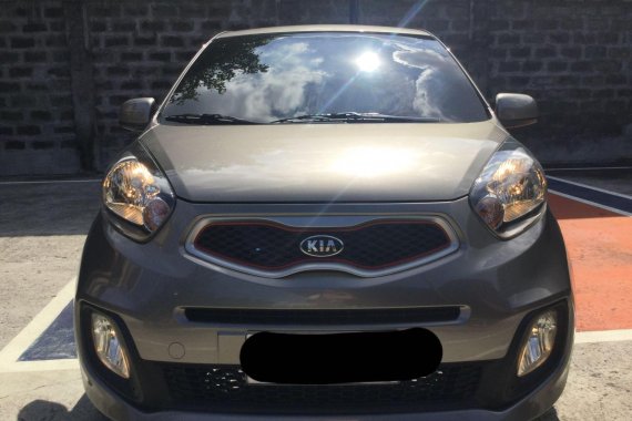Grey Kia Picanto for sale in Cavite