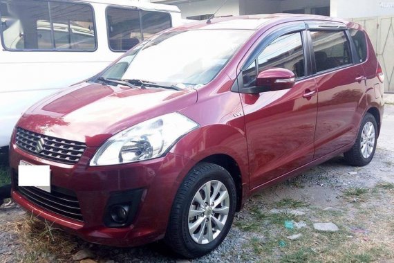 Red Suzuki Ertiga for sale in Parañaque City