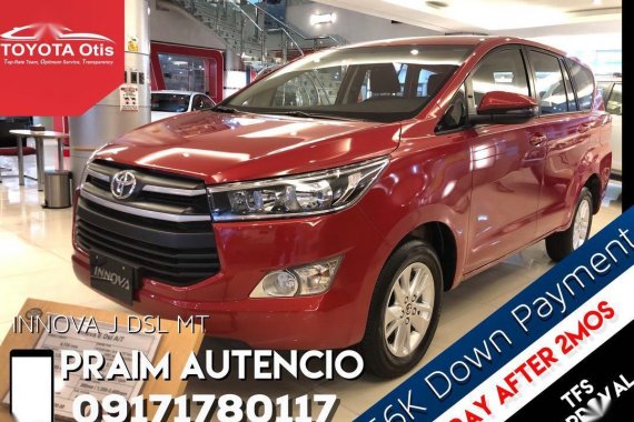 Red Toyota Innova for sale in Manila