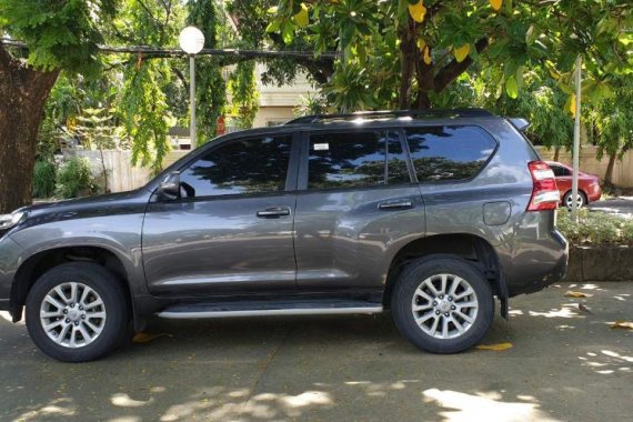 Grey Toyota Land cruiser prado for sale in Quezon City