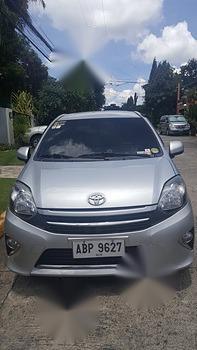 Silver Toyota Wigo for sale in Manila