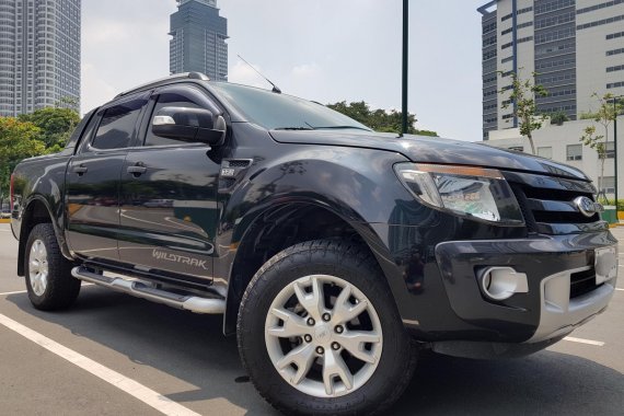 2015 Black 3.2L Ford Ranger WildTrak 4x4 (A/T; Top of the Line)