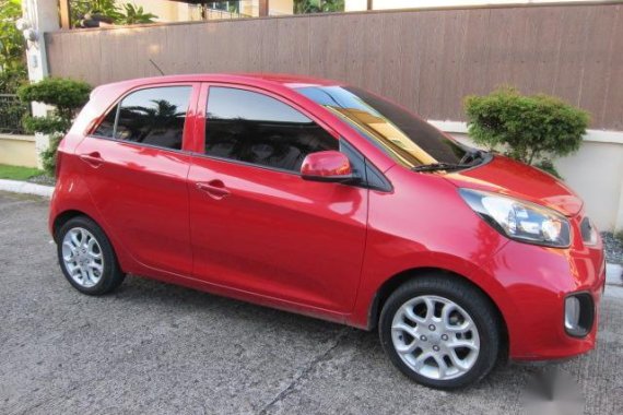 Red Kia Picanto for sale in Cebu City