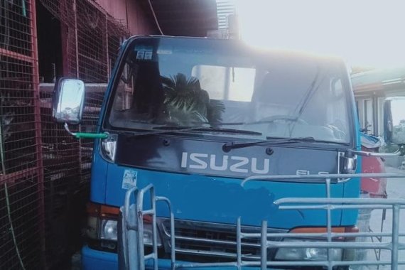 Blue Isuzu Elf for sale in Morong