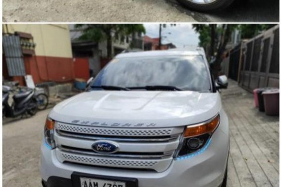 Sell White Ford Explorer in Angeles