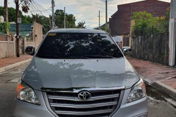 Silver Toyota Innova 2016 for sale in Manila