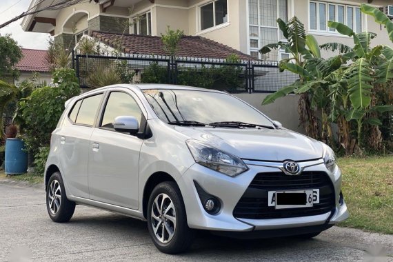 White Toyota Wigo for sale in Manila