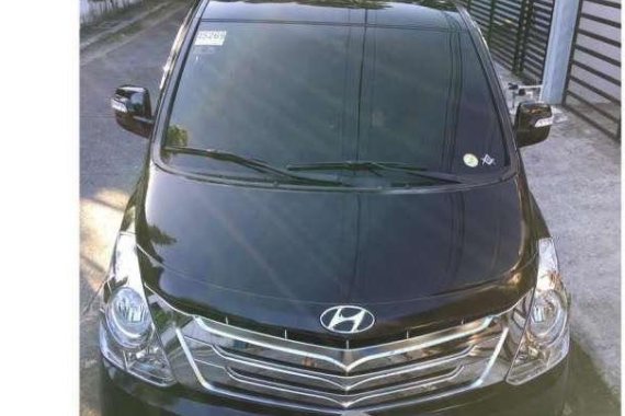 Black Hyundai Grand starex for sale in Davao