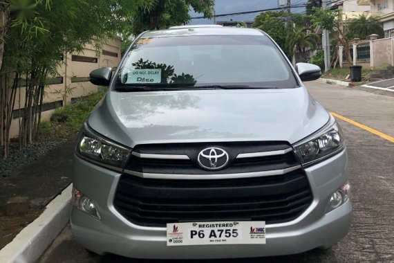 Silver Toyota Innova for sale in Parañaque
