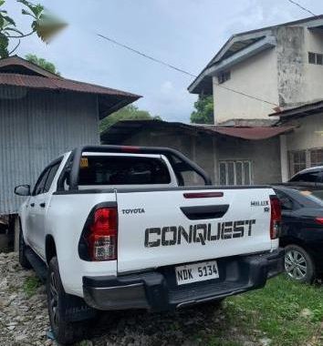 White Toyota Hilux Conquest Manual 2017 for sale in Bacoor