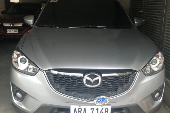Sell Grey 2015 Mazda Cx-5 SUV at 35000 km in Manila