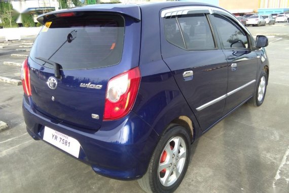 Blue Toyota Wigo for sale in Lipa