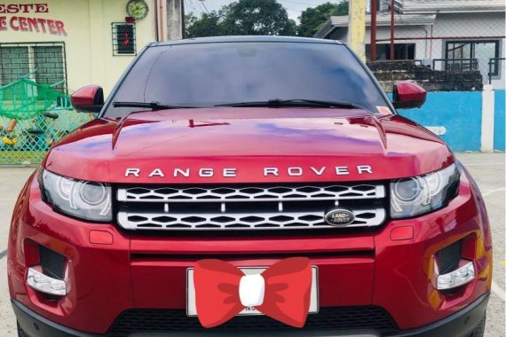 Red Land Rover Range Rover Evoque for sale in Manila