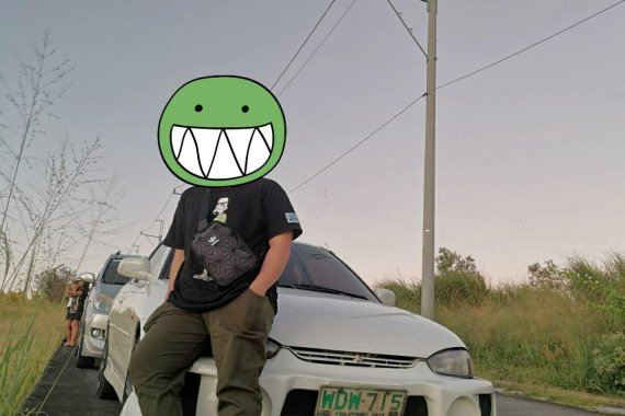 White Mitsubishi Lancer 1997 for sale in Pasig