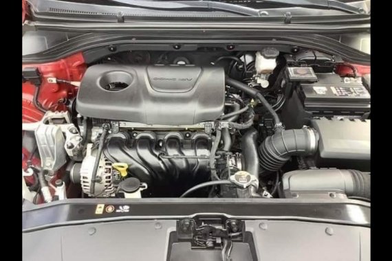 Red Hyundai Elantra 2019 Sedan Automatic for sale in Quezon