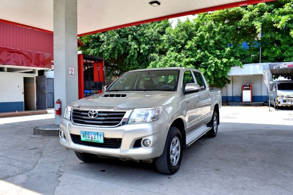 2014 Toyota HiLux E MT 648t  Nego Batangas Area
