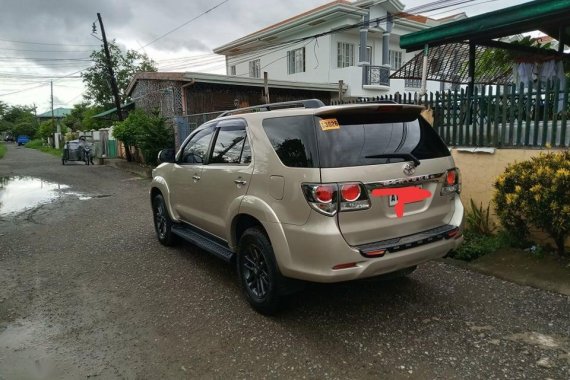 Selling Grey Toyota Fortuner 2.5 G 4x2 Auto 2015 in Cabanatuan
