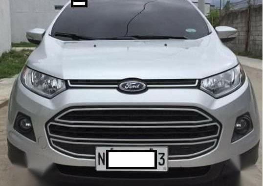 Silver Ford Ecosport 2017 for sale in Malabon City