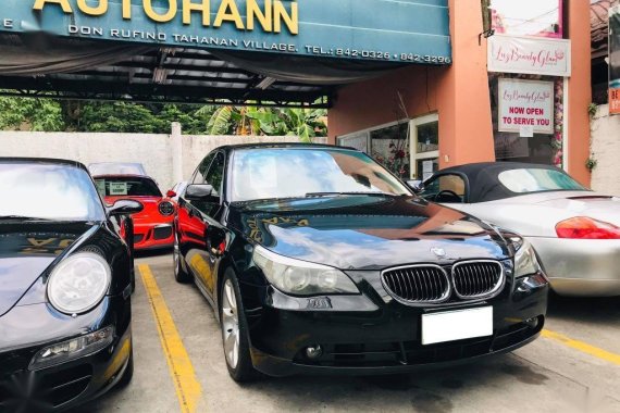 Sell Black 2003 BMW 5-Series 545i E60 Auto in Parañaque