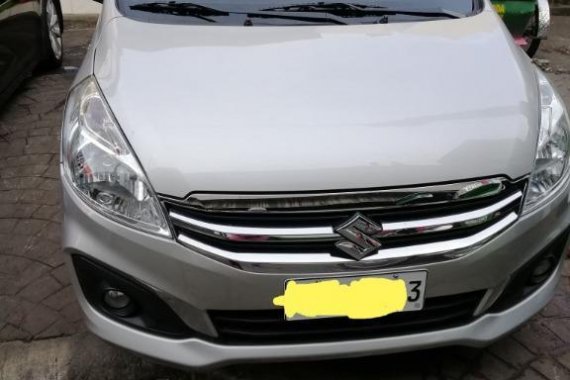 Silver Suzuki Ertiga 2017 for sale in Rizal