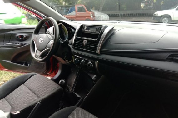 Red Toyota Vios 2016 for sale in Cebu City