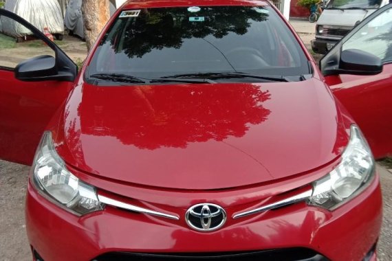 Red Toyota Vios 2016 for sale in Cebu City