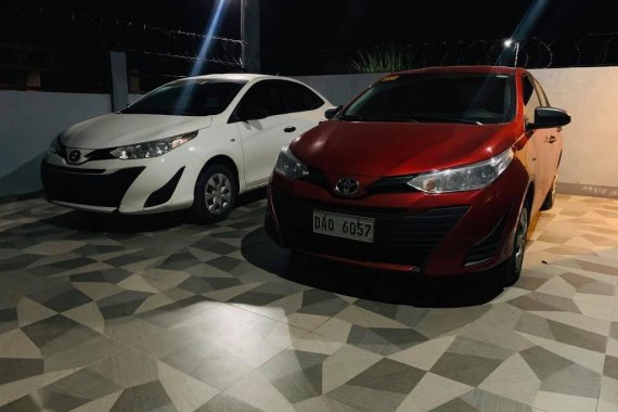 Red Toyota Vios 2020 for sale in Santiago