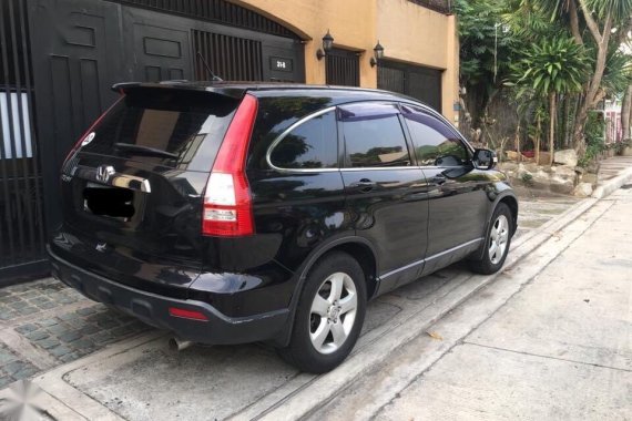 Selling Black Honda Cr-V 2008 in Quezon City