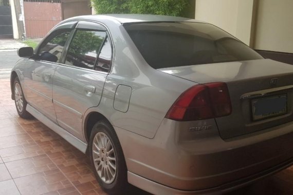 Silver Honda Civic 2001 for sale in Manila