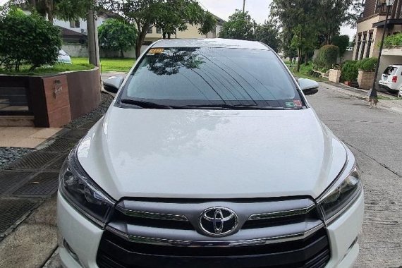 White Toyota Innova 2018 for sale in Muntinlupa City