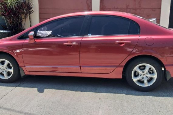 Selling Red Honda Civic 2007 in Manila