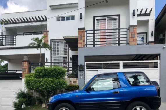 Blue Toyota RAV4 1996 for sale in Manila