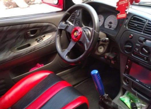 Red Mitsubishi Lancer 1997 for sale in Manila