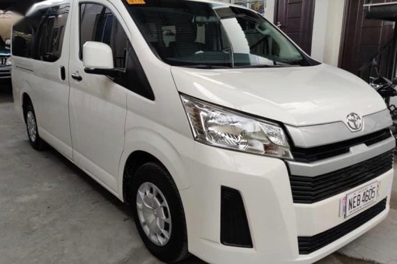 Selling White Toyota Hiace 2020 in Quezon City