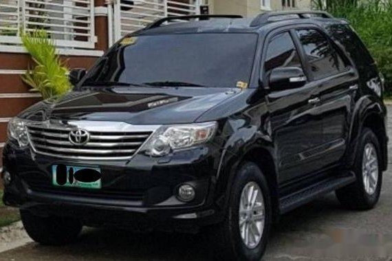  Black  Toyota Fortuner  2013 SUV Automatic for sale in 