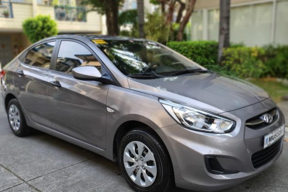 Grey Hyundai Accent 2018 for sale in Parañaque