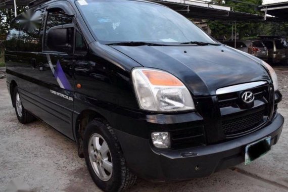 Sell Black Hyundai Starex 2005 in Dumaguete